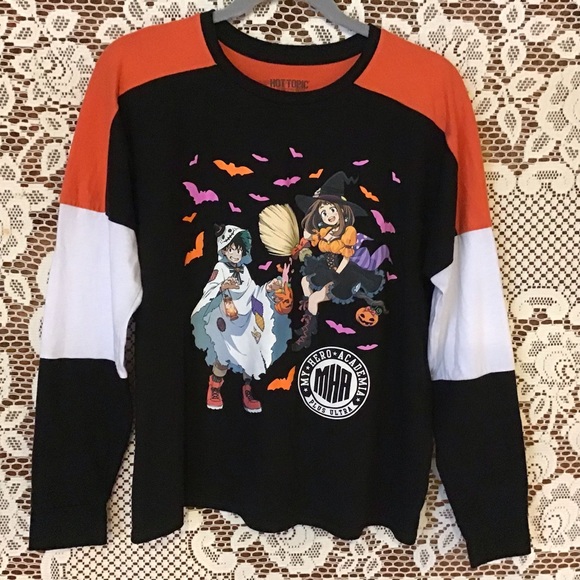 Hot Topic My Hero Academic Graphic Tee - Picture 1 of 4
